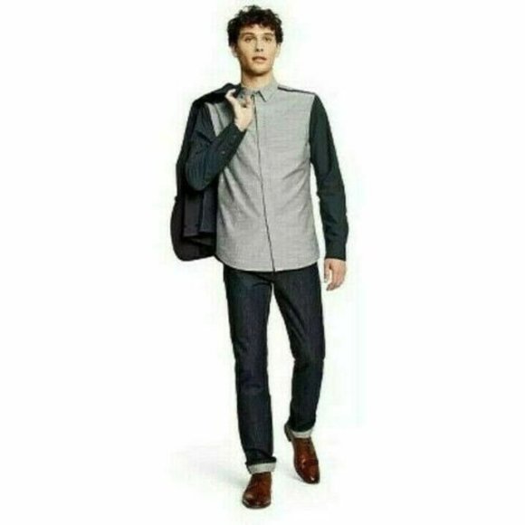 3.1 Phillip Lim Target Button Shirt Men Size XL - Picture 1 of 12